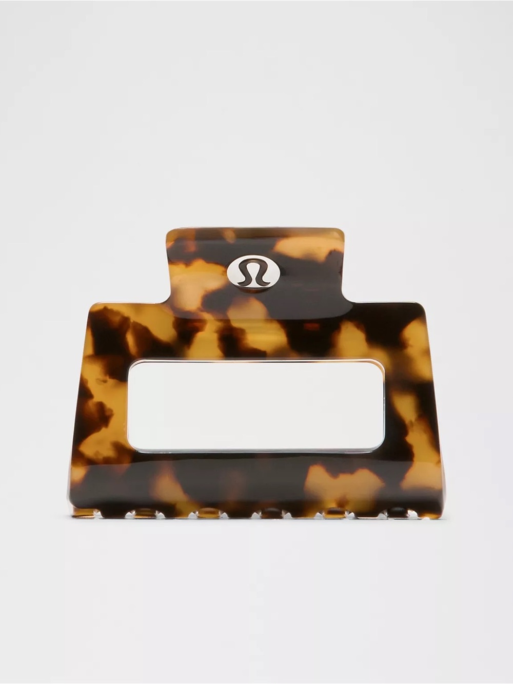 New Lululemon Medium Claw Hair Clip- French Press/Burnt Caramel